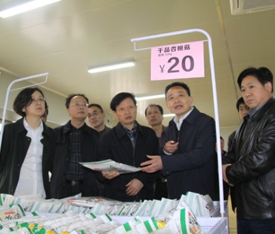 江西省農(nóng)業(yè)廳副廳長陳關懷視察仙客來公司