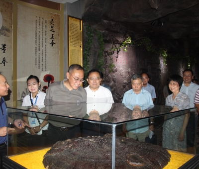 九江職業(yè)大學(xué)黨委書記，市教育局黨委書記、局長熊穎蒞臨仙客來公司走訪調(diào)研