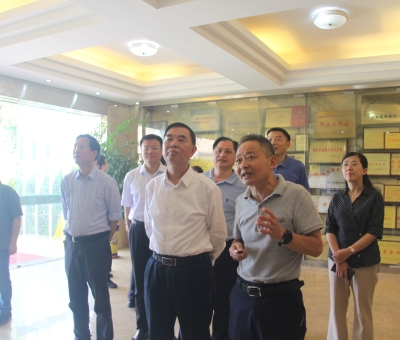 江西省人大常委會委員、省人大監(jiān)察司法委副主任委員何剛一行蒞臨仙客來調(diào)研知識產(chǎn)權(quán)創(chuàng)建工作